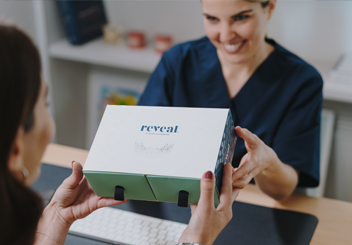 Reveal Clear Aligners box